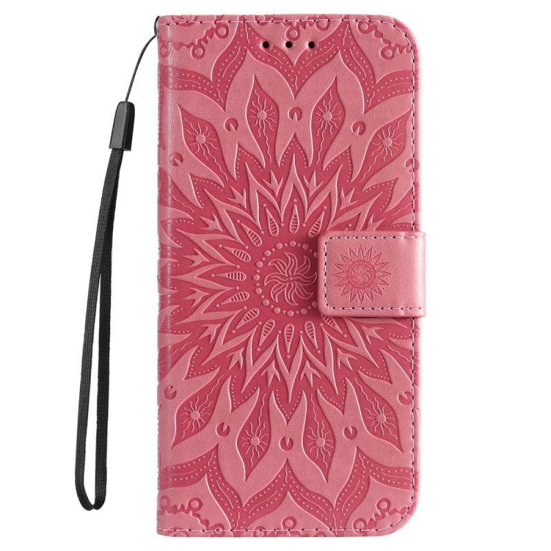 Fodral Samsung Galaxy S23 Ultra 5G Mandala Sun Med Snodd