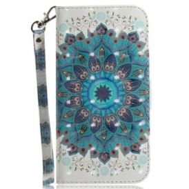 Fodral Samsung Galaxy S23 Ultra 5G Med Kedjar Strappy Mandala