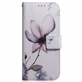 Fodral Samsung Galaxy S23 Ultra 5G Rosa Blomma