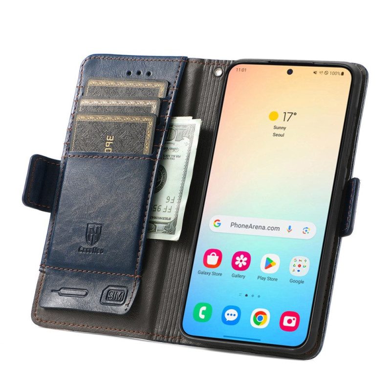 Fodral Samsung Galaxy S25 5g Caseneo Rfid-skydd
