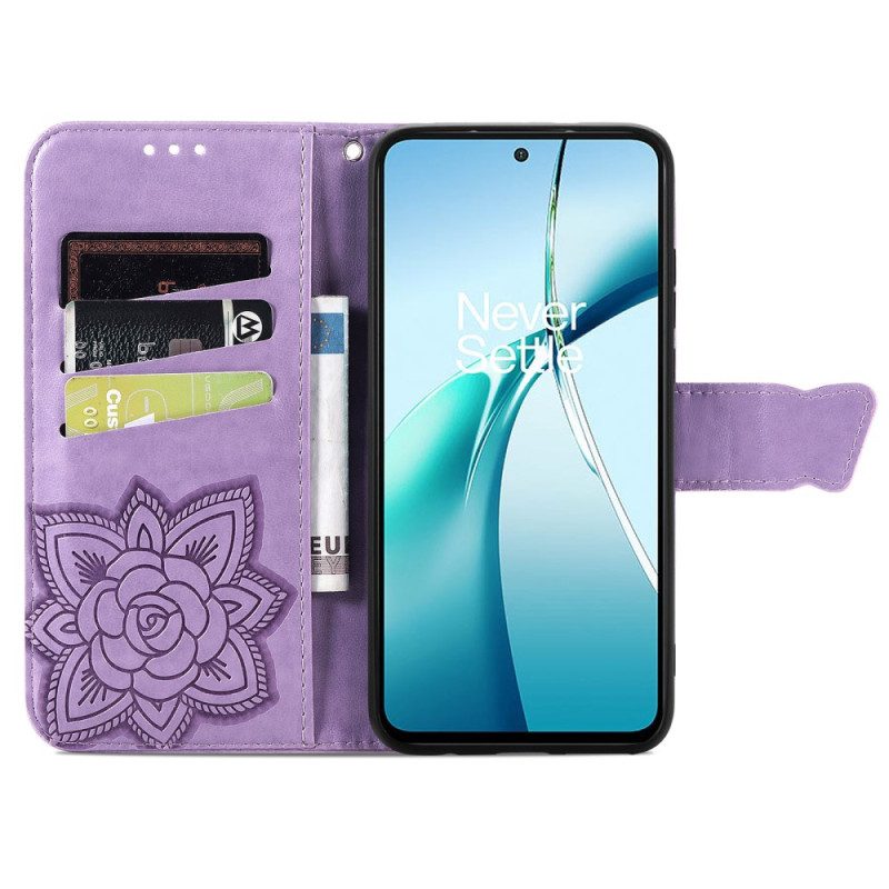Fodral Samsung Galaxy S25 5g Edge Barock Fjäril Med Handledsrem