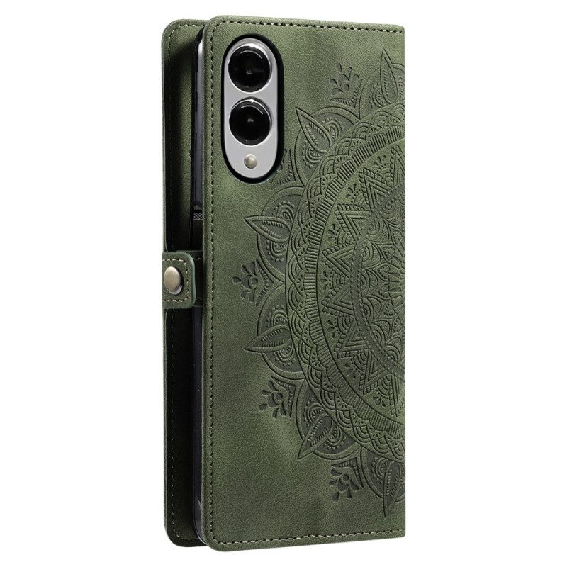Fodral Samsung Galaxy S25 5g Edge Mandala Mockaeffekt
