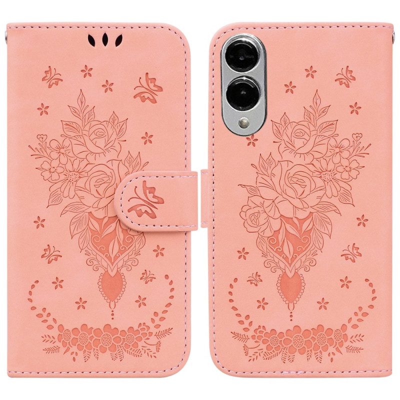 Fodral Samsung Galaxy S25 5g Edge Rosa Mockaeffekt