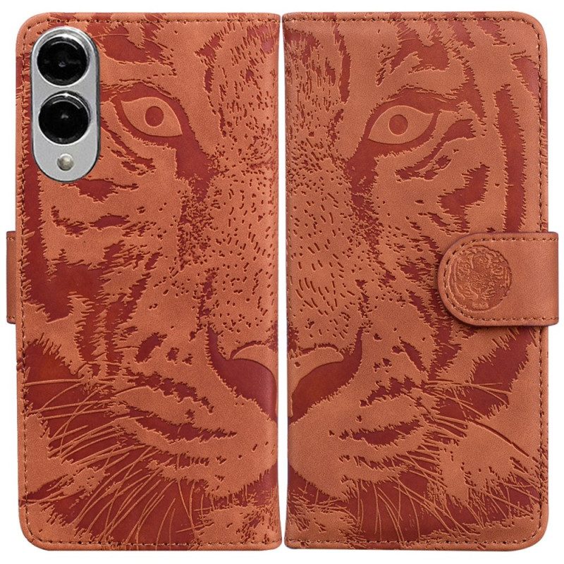 Fodral Samsung Galaxy S25 5g Edge Tigertryck
