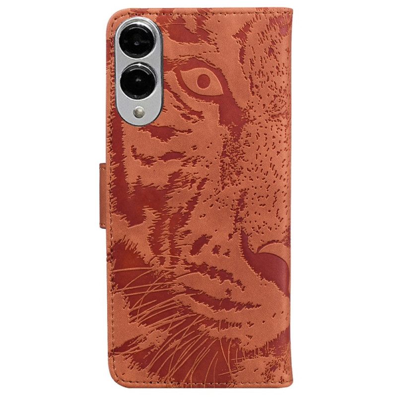 Fodral Samsung Galaxy S25 5g Edge Tigertryck