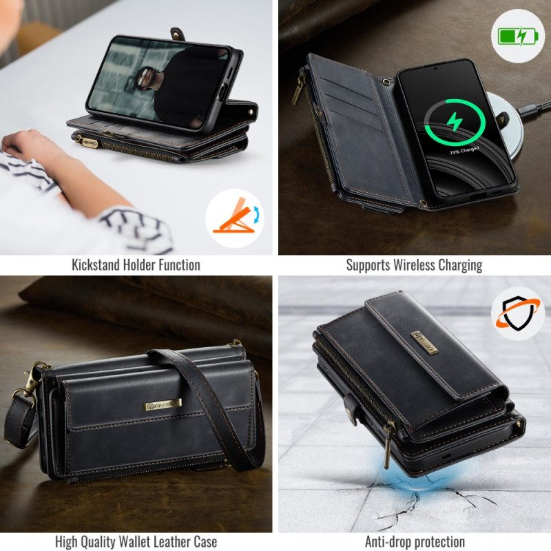 Fodral Samsung Galaxy S25 5g Full Rfid-plånbok