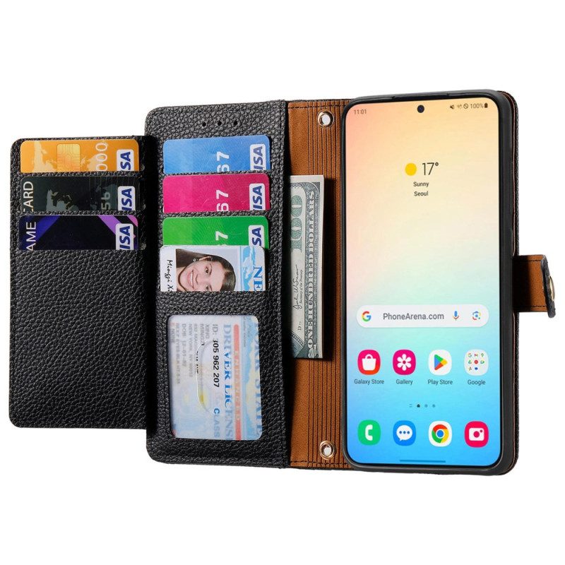 Fodral Samsung Galaxy S25 5g Hjärtdesignad Rfid Blockering