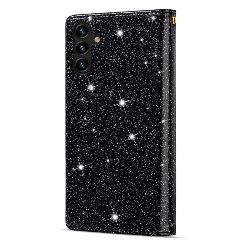 Fodral Samsung Galaxy S25 5g Paljettplånbok