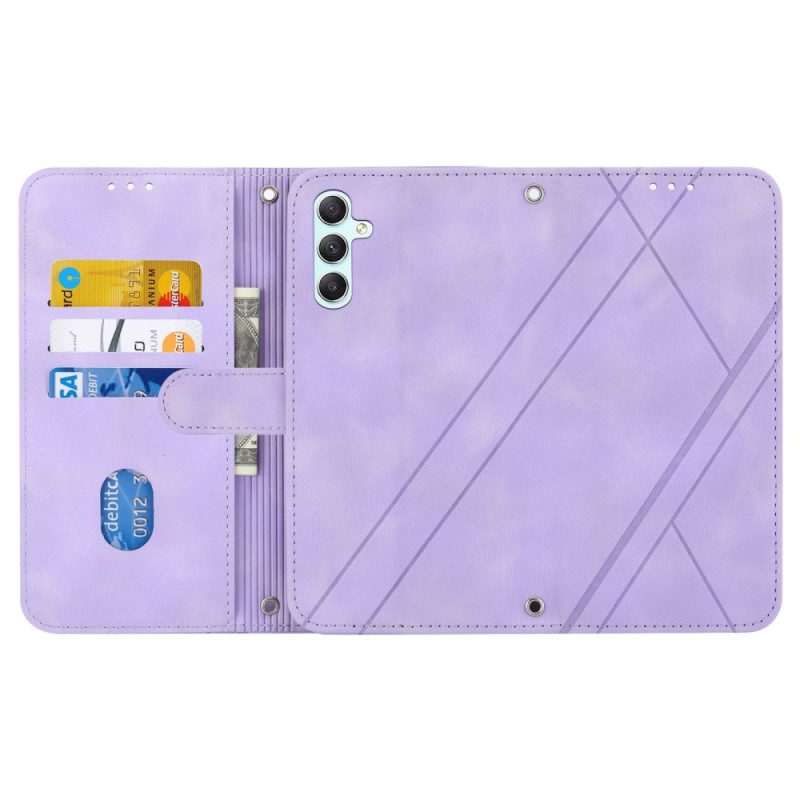 Fodral Samsung Galaxy S25 5g Randig Snodd