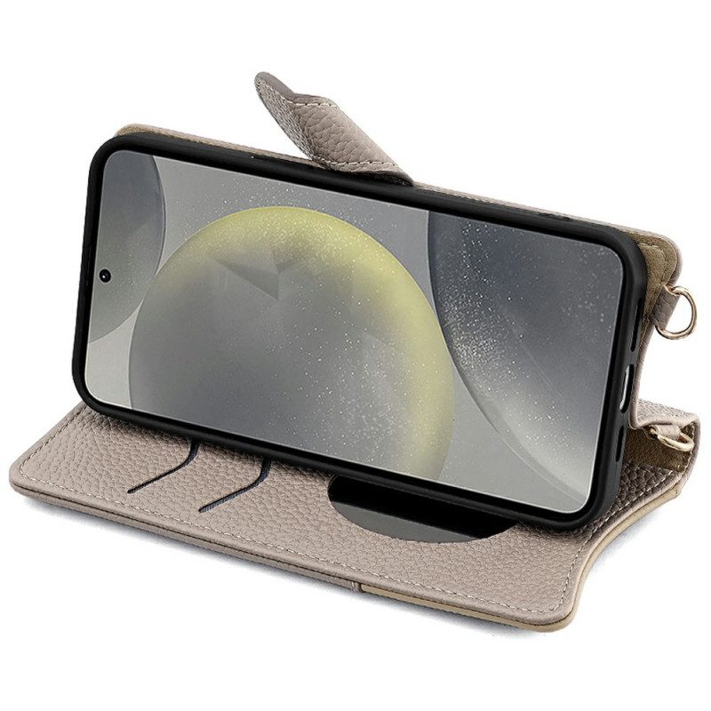 Fodral Samsung Galaxy S25 5g Spegel Och Kedja