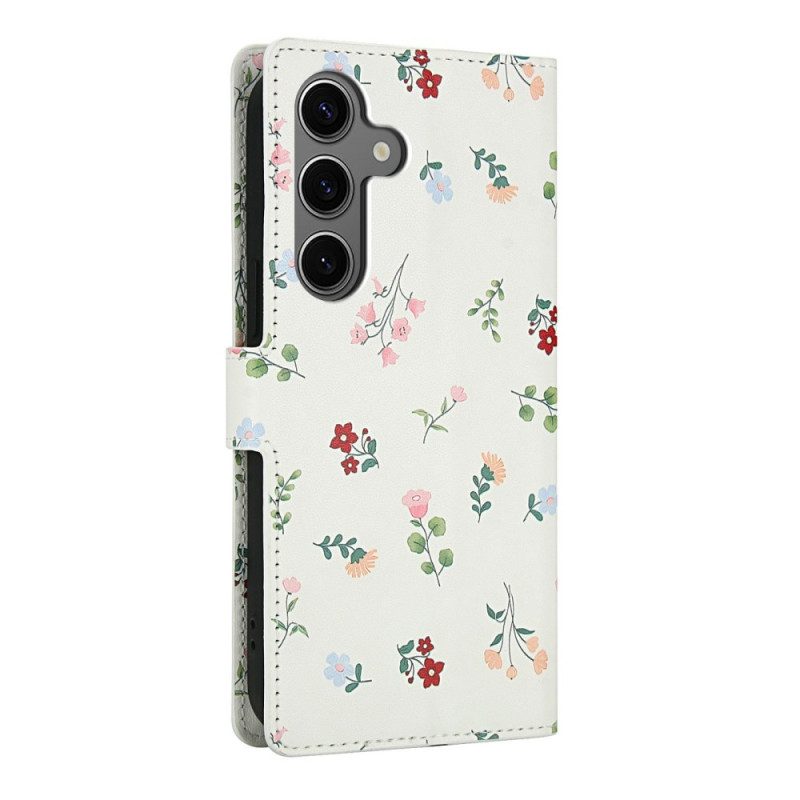 Fodral Samsung Galaxy S25 Fe Blommigt Snodd