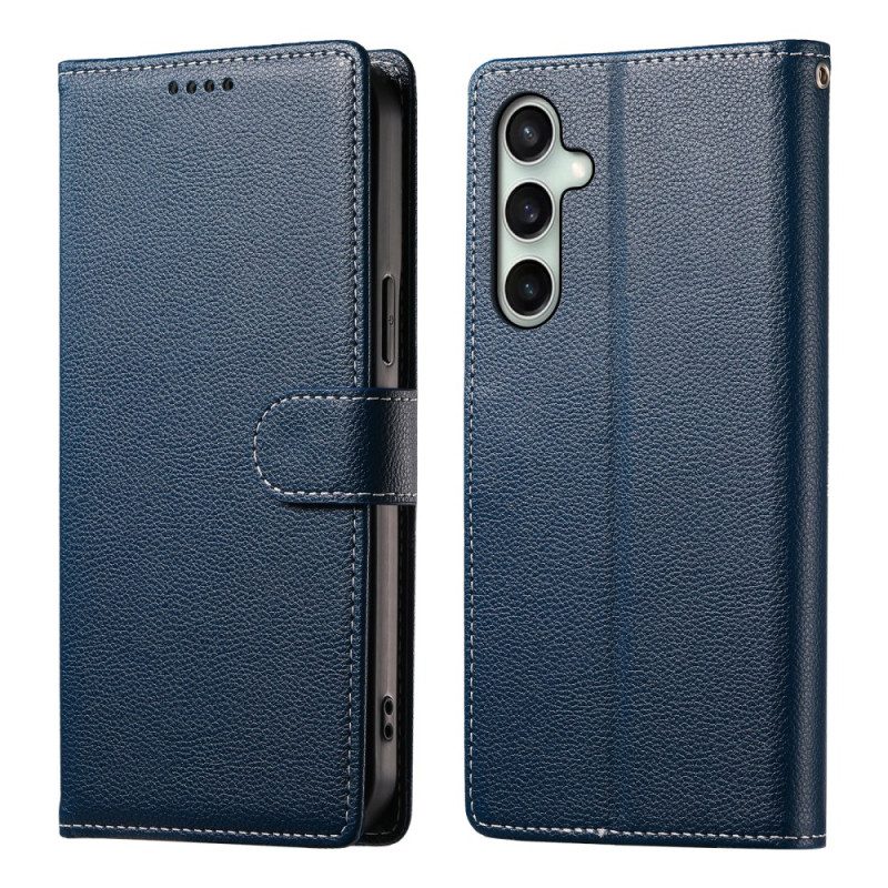 Fodral Samsung Galaxy S25 Fe Enfärgat Lädereffekt