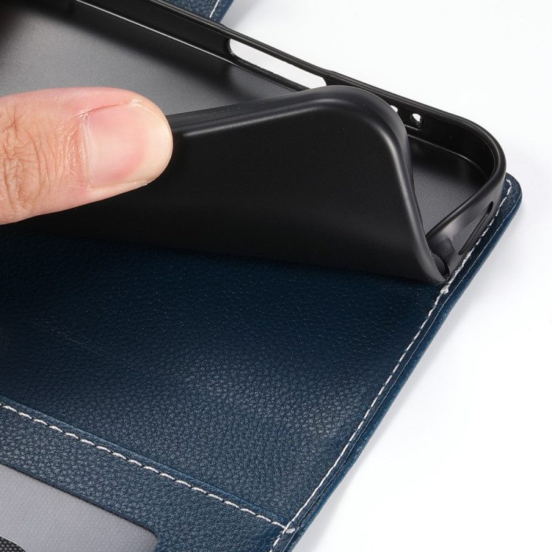 Fodral Samsung Galaxy S25 Fe Enfärgat Lädereffekt
