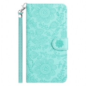 Fodral Samsung Galaxy S25 Fe Floralie Med Rem