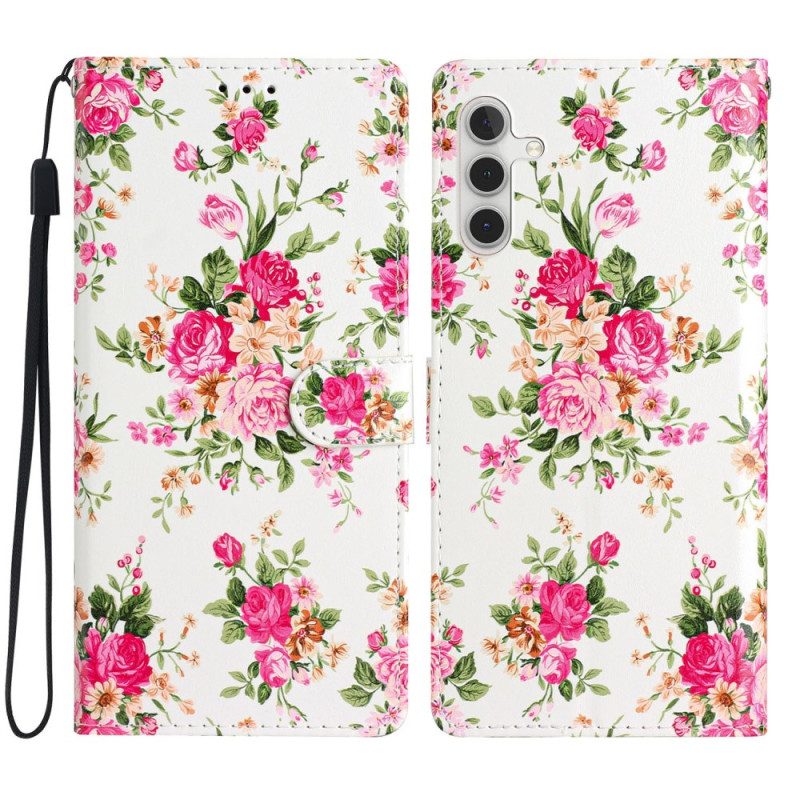 Fodral Samsung Galaxy S25 Fe Frihetsblommor