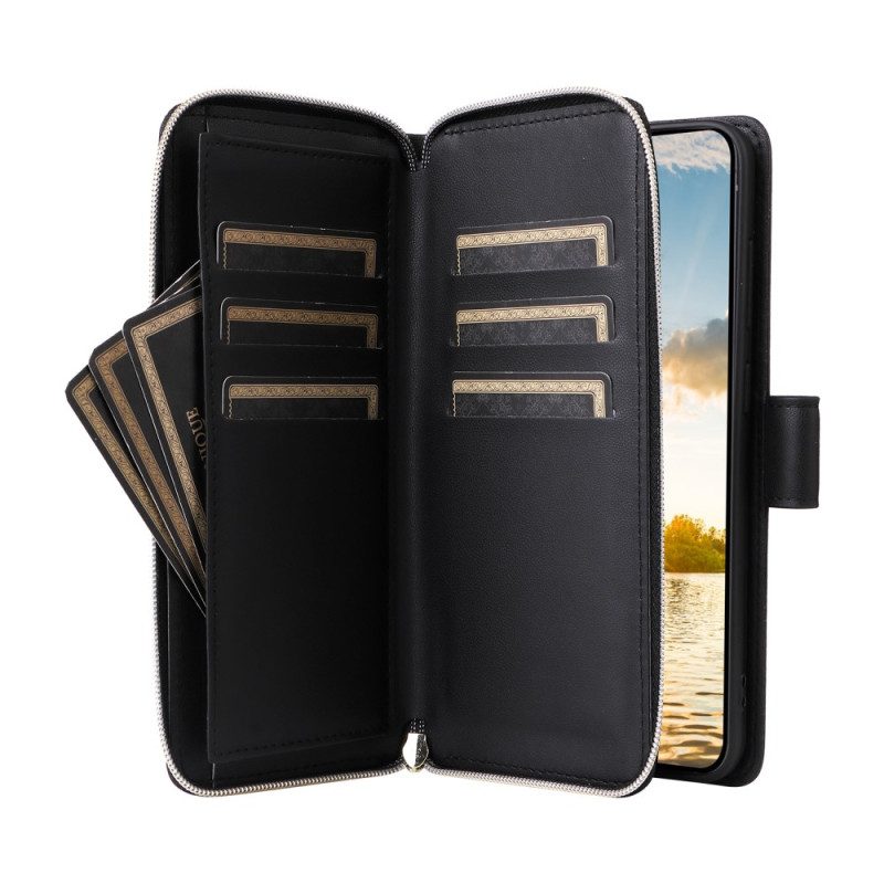 Fodral Samsung Galaxy S25 Fe Konstläder Med Rem