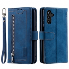 Fodral Samsung Galaxy S25 Fe Korthållare Och Dragkedja