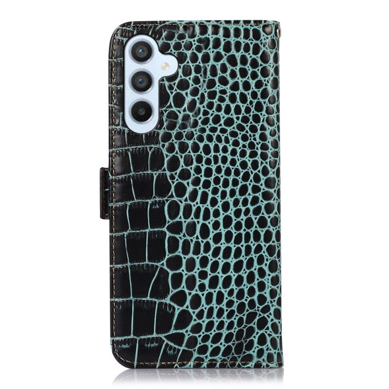 Fodral Samsung Galaxy S25 Fe Krokodilstil
