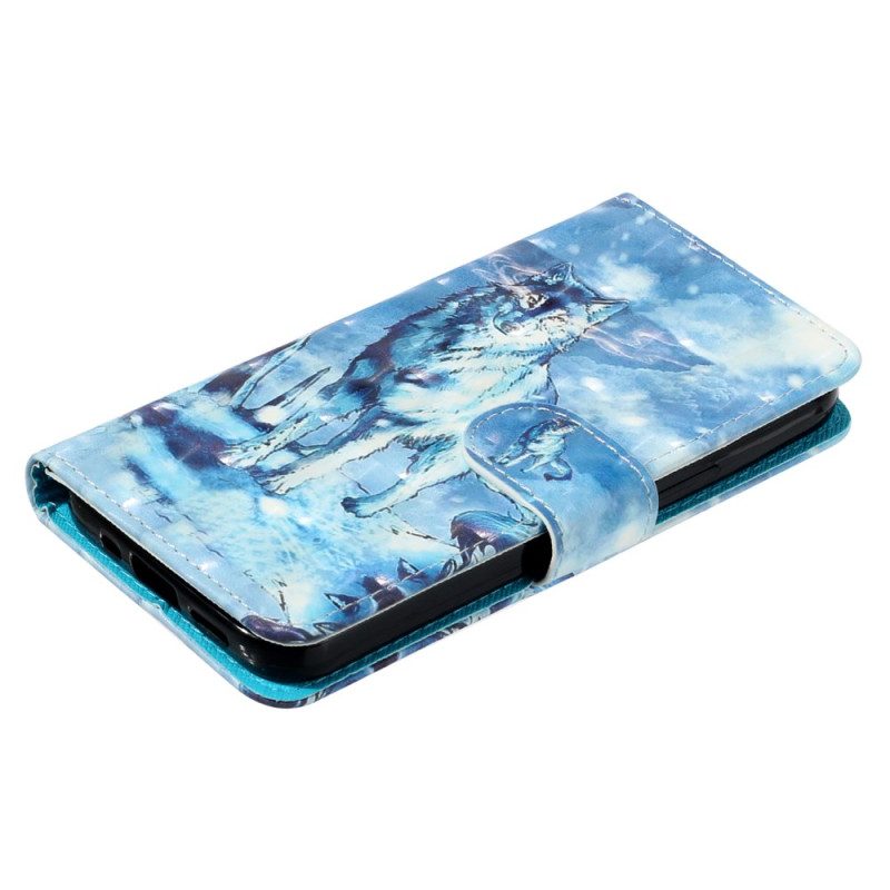 Fodral Samsung Galaxy S25 Fe Snövarg Med Snodd