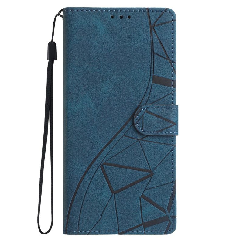 Fodral Samsung Galaxy S25 Fe Triangulärt Mönster