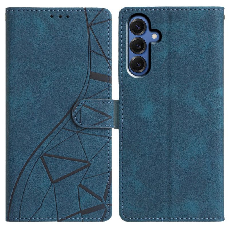 Fodral Samsung Galaxy S25 Fe Triangulärt Mönster