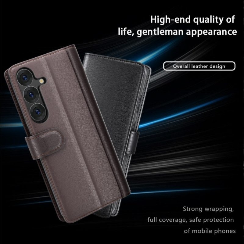Fodral Samsung Galaxy S25 Plus 5g Äkta Läder