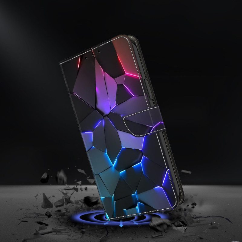 Fodral Samsung Galaxy S25 Plus 5g Blå Sprickor