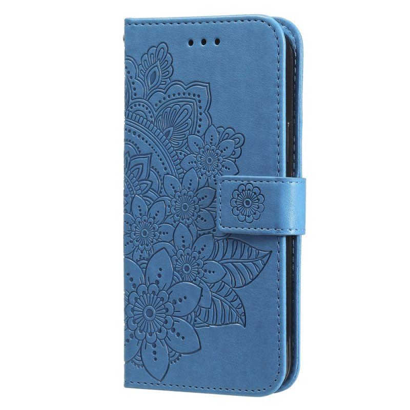Fodral Samsung Galaxy S25 Plus 5g Blommönster Med Rem
