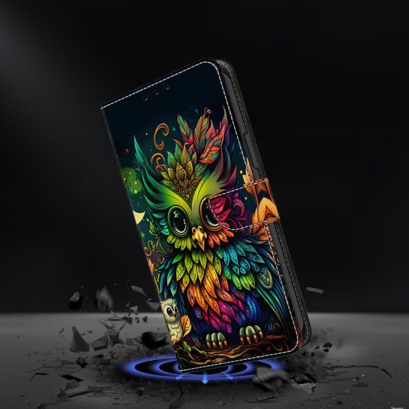 Fodral Samsung Galaxy S25 Plus 5g Färgglad Uggla