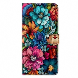 Fodral Samsung Galaxy S25 Plus 5g Färgglada Blommor