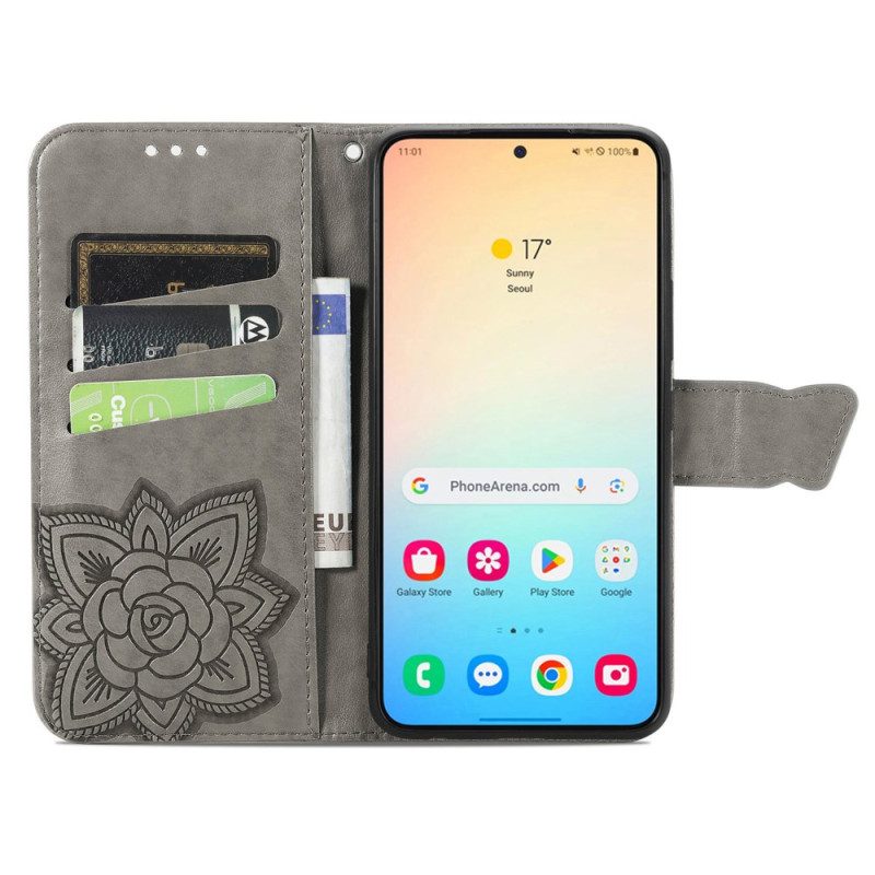 Fodral Samsung Galaxy S25 Plus 5g Fjäril Spets