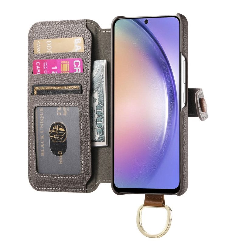 Fodral Samsung Galaxy S25 Plus 5g Plånbok Med Dragkedja