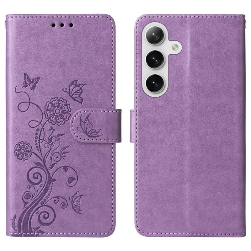 Fodral Samsung Galaxy S25 Plus 5g Små Blommor