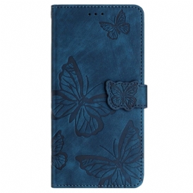 Fodral Samsung Galaxy S25 Ultra 5g Fjärilar I Mockaeffekt