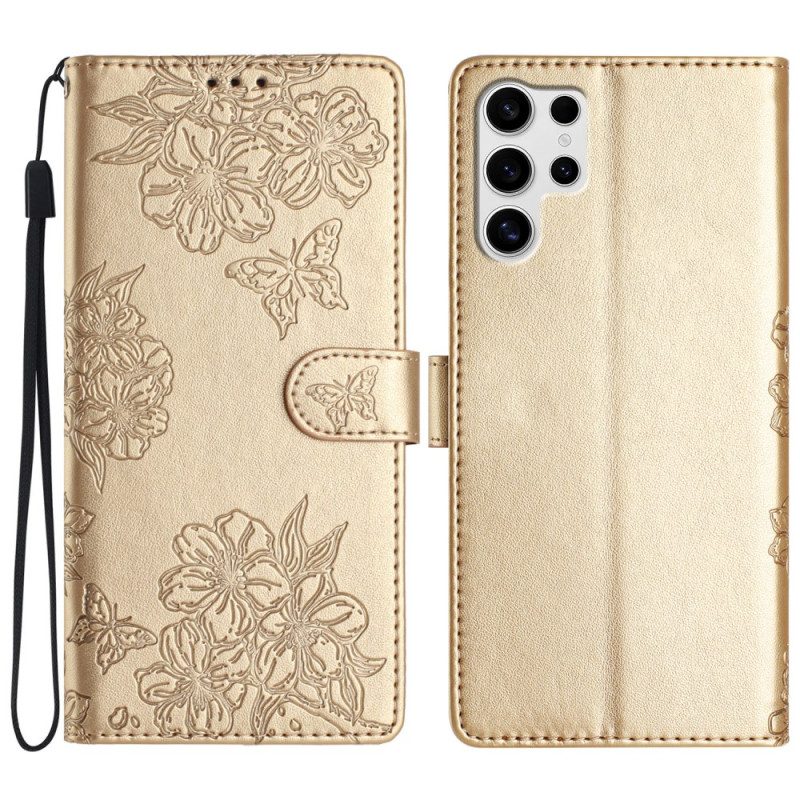 Fodral Samsung Galaxy S25 Ultra 5g Körsbärsblommor