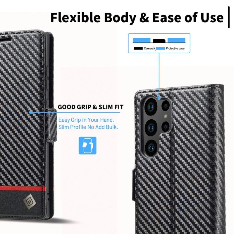 Fodral Samsung Galaxy S25 Ultra 5g Kolfiber Lc.imeeke
