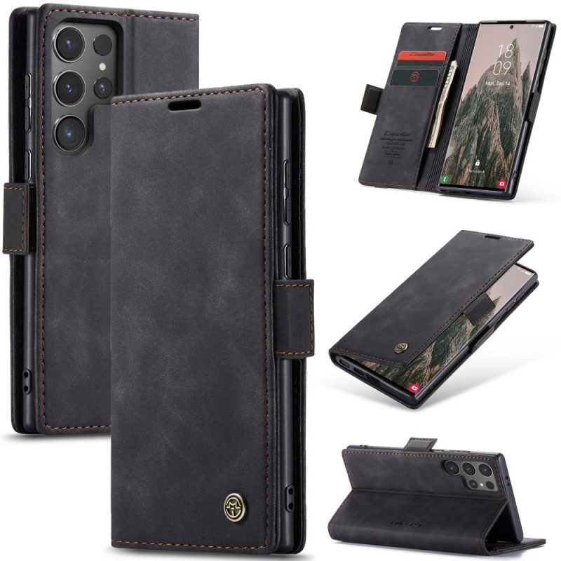 Fodral Samsung Galaxy S25 Ultra 5g Mocka-effekt Caseme