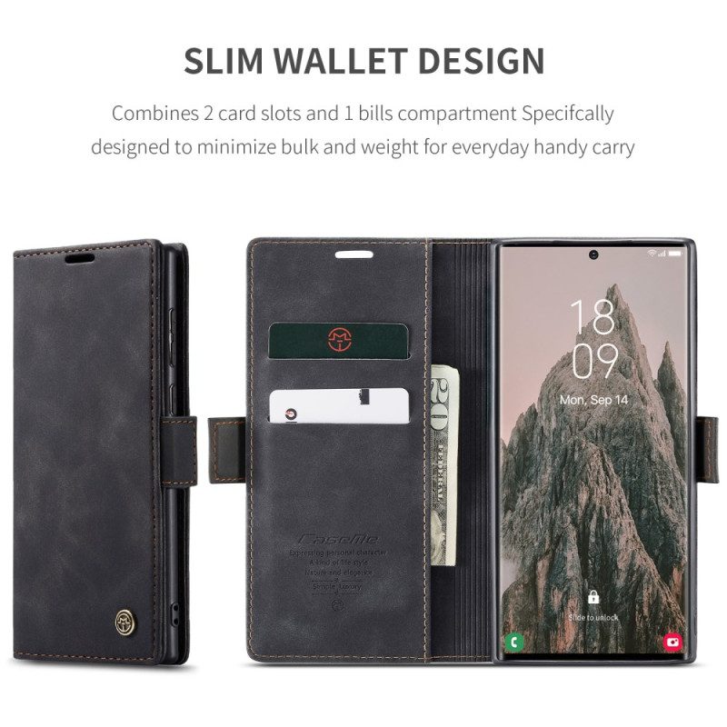 Fodral Samsung Galaxy S25 Ultra 5g Mocka-effekt Caseme