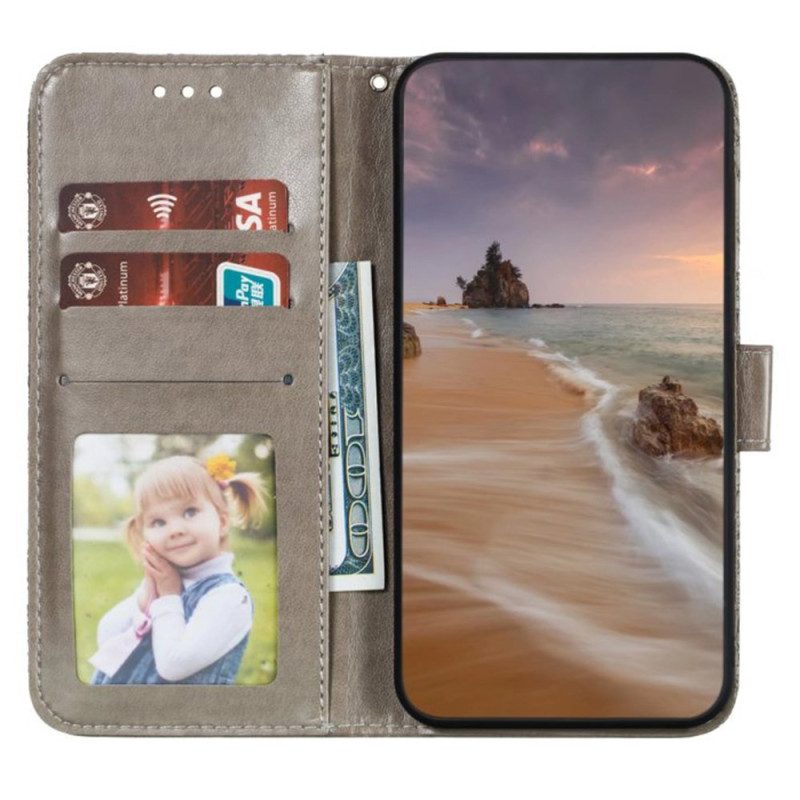 Fodral Samsung Galaxy S26 Blommigt Spetsmönster