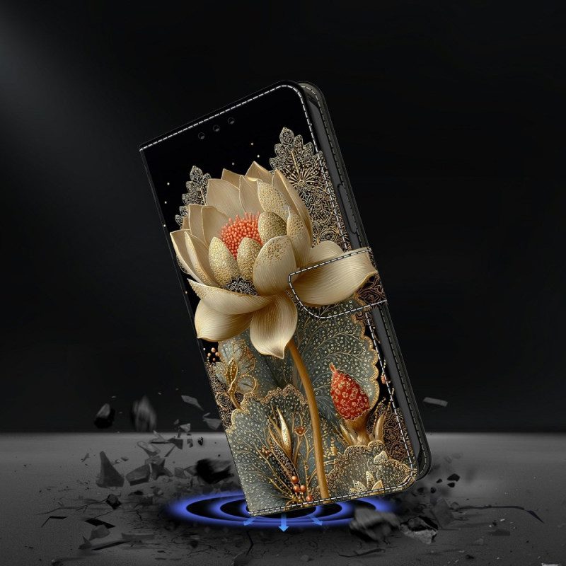 Fodral Samsung Galaxy S26 Guldlotus