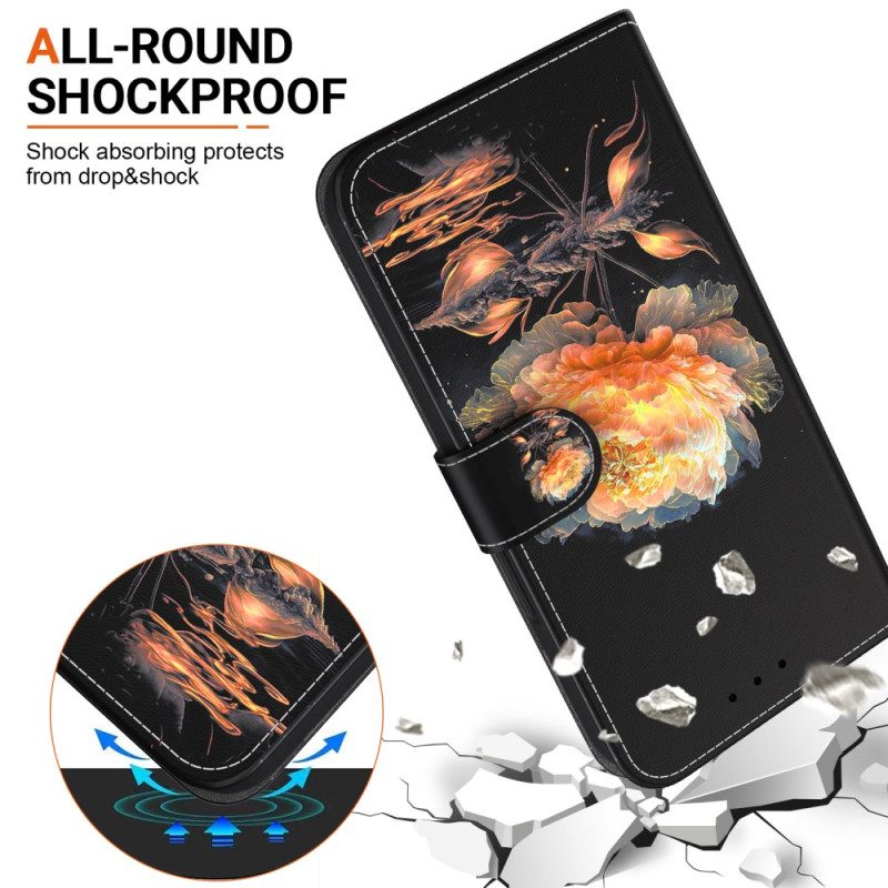Fodral Samsung Galaxy S26 Gyllene Pion