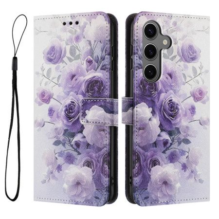Fodral Samsung Galaxy S26 Lila Rosor