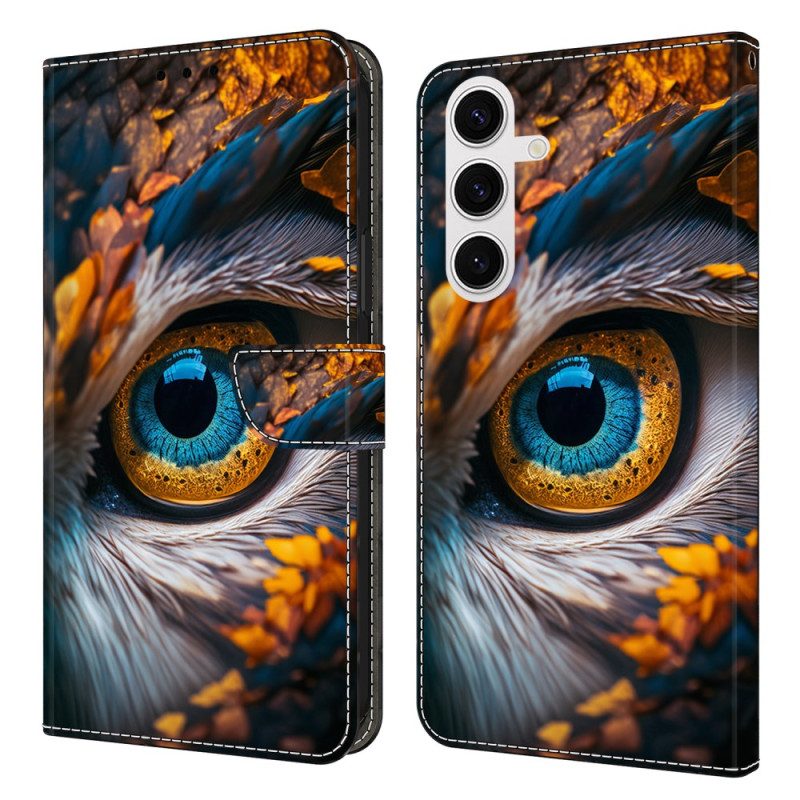 Fodral Samsung Galaxy S26 Plus Mönster Med Blå Ögon
