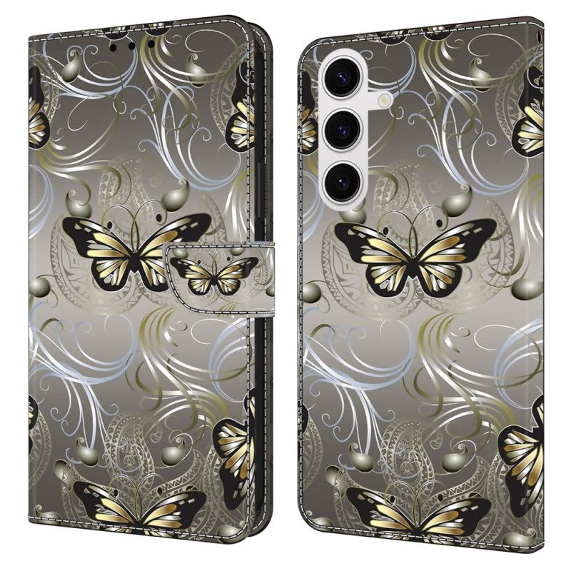 Fodral Samsung Galaxy S26 Plus Spetsfjärilar