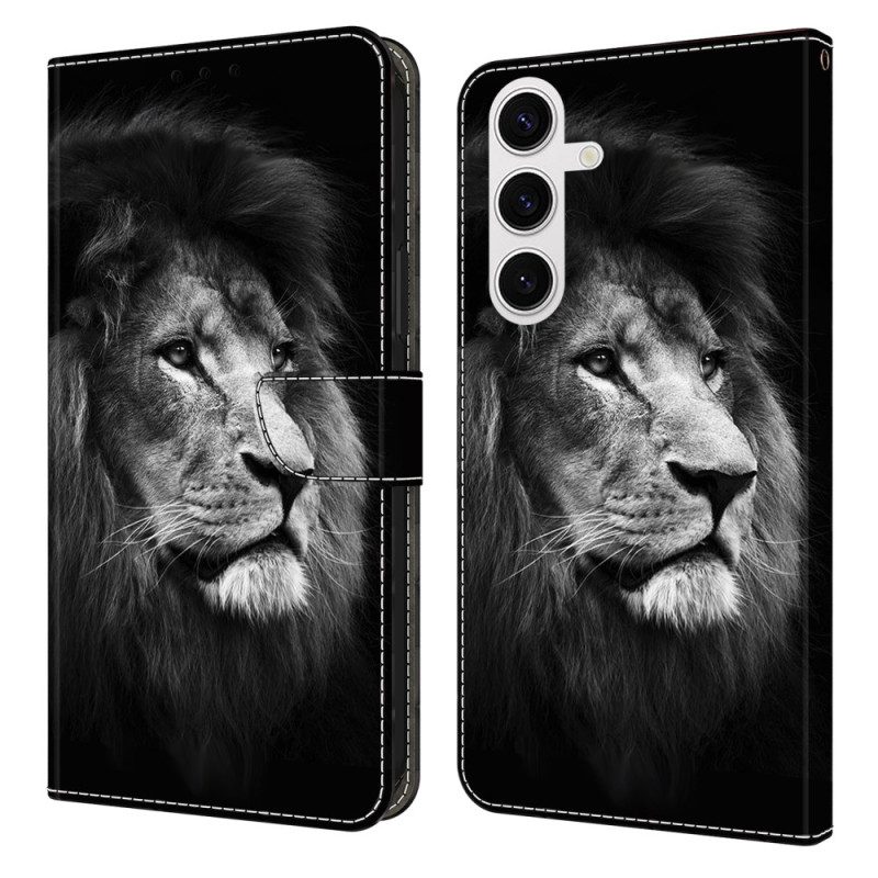 Fodral Samsung Galaxy S26 Plus Svartvitt Lejon