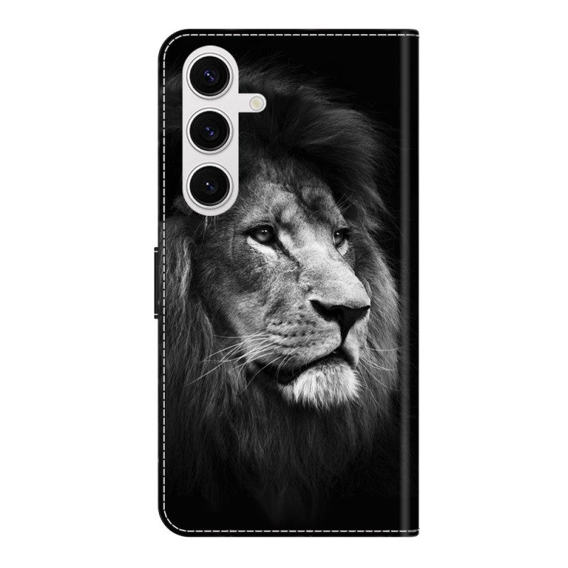 Fodral Samsung Galaxy S26 Plus Svartvitt Lejon
