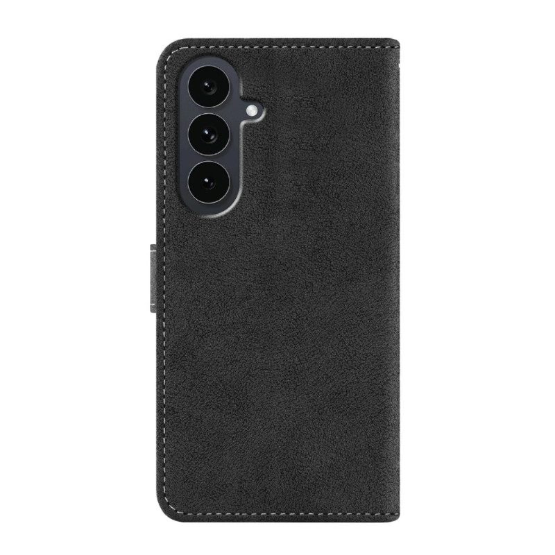 Fodral Samsung Galaxy S26 Retro Plånbok Med Roterande Korthållare