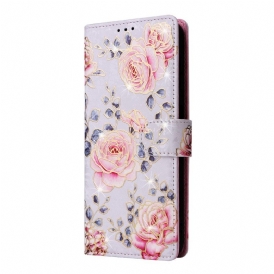 Fodral Samsung Galaxy S26 Rfid-blockerande Blommönster