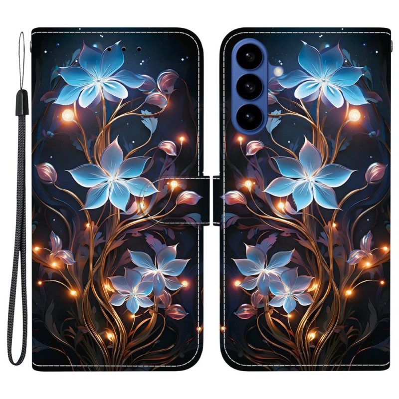 Fodral Samsung Galaxy S26 Små Blommiga Lyktor