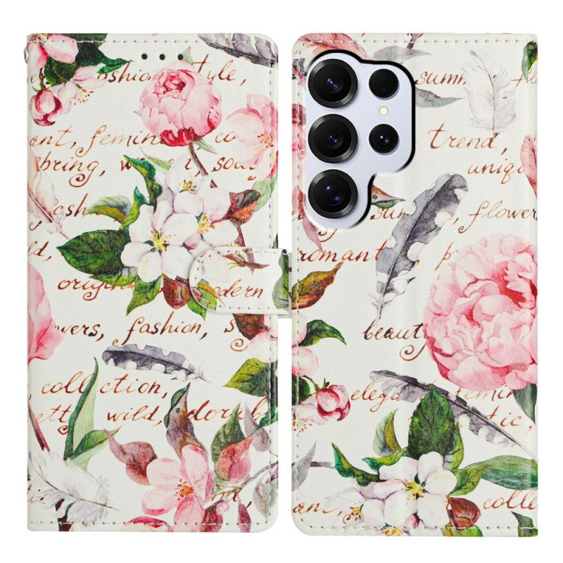 Fodral Samsung Galaxy S26 Ultra Blomsterpoesi